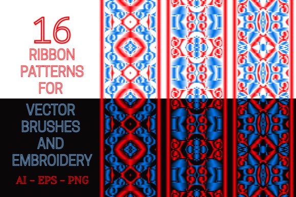 Review: 16 Ribbon Embroidery Brush Patterns for Etsy